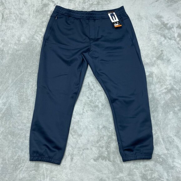 Spyder Active Mens Navy Jogger Sweatpants XXL Elastic Waistband a1295 - Picture 1 of 7